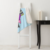 Illustration eines Loch Ness Monster Scuba Divers. Sherpadecke (Beispiel)