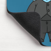 Illustration eines Matrix-Triceratops. Mousepad (Ecke)