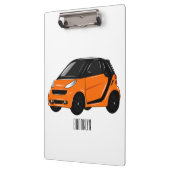 Illustration eines Micro-Autos Klemmbrett (Links)
