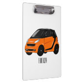 Illustration eines Micro-Autos Klemmbrett (Rechts)