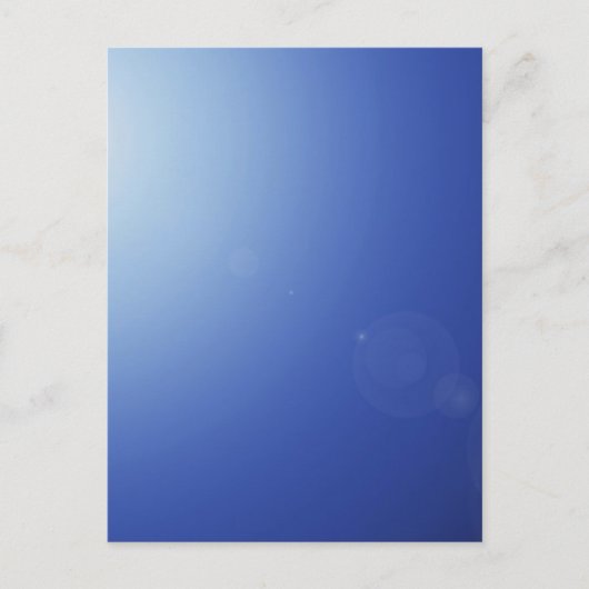 Illustration eines Mondlichts Postkarte (Vorderseite)