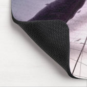 Illustration eines Moskitobeißens Mousepad (Ecke)