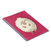 Illustration eines niedlichen und lustigen notizblock (Rechte Seite)