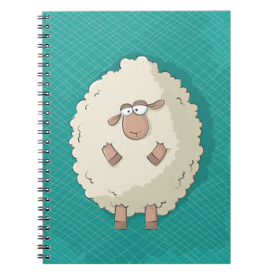 Illustration eines niedlichen und lustigen Riesens Notizblock