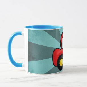 Illustration eines Oldtimers – Klassische Automobi Tasse