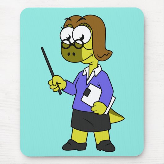 Illustration eines Pachycephalosaurus-Lehrers Mousepad (Vorne)