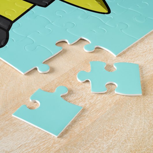 Illustration eines Pachycephalosaurus-Lehrers Puzzle (Seite)