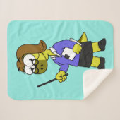 Illustration eines Pachycephalosaurus-Lehrers Sherpadecke (Vorderseite (Horizontal))