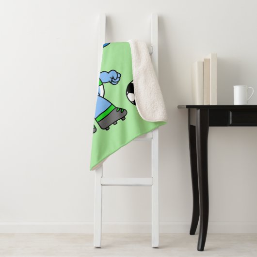 Illustration eines Parasaurolophus, der Fußball sp Sherpadecke (Beispiel)