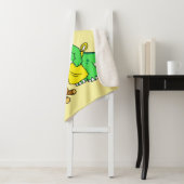 Illustration eines Parasaurolophus-Dinosaurier-Koc Sherpadecke (Beispiel)