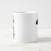 Illustration eines Parasaurolophus-Kamerabetreiber Jumbo-Tasse (Vorderseite)