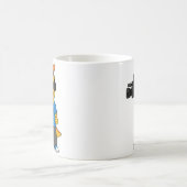 Illustration eines Parasaurolophus-Kamerabetreiber Kaffeetasse (Mittel)