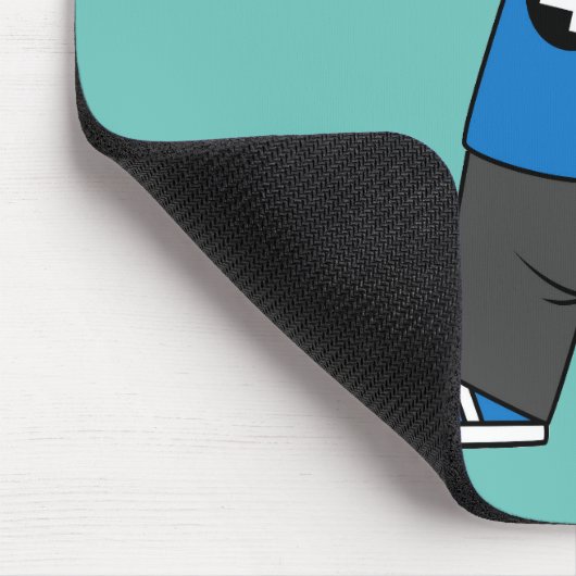 Illustration eines Parasaurolophus-Kamerabetreiber Mousepad (Ecke)