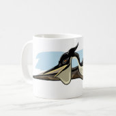 Illustration eines Pteranodon Dinosauriers. Kaffeetasse (Vorderseite Links)