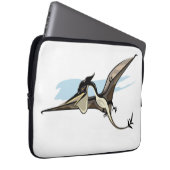 Illustration eines Pteranodon Dinosauriers. Laptopschutzhülle (Vorne Rechts)