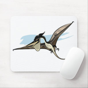 Illustration eines Pteranodon Dinosauriers. Mousepad