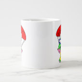 Illustration eines Pterodactylparachuting. Jumbo-Tasse (Vorderseite)