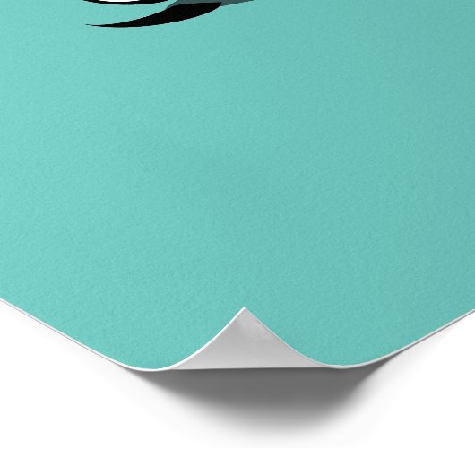 Illustration eines Raptor Darstellend Karate. Poster (Ecke)