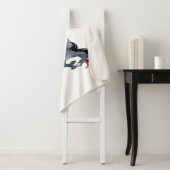 Illustration eines Raptor Dinosauriers, der Fußbal Sherpadecke (Beispiel)