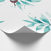 Illustration eines Schmetterlings Geschenkpapier (Ecke)