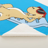 Illustration eines Sonnenbades Tyrannosaurus Rex. Sherpadecke (3/4)