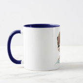 Illustration eines spielerischen Otters Tasse (Links)