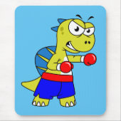 Illustration eines Spinosaurus-Boxens. Mousepad (Vorne)