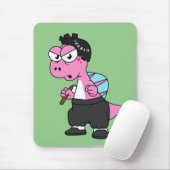 Illustration eines Spinosaurus-Bruce-Lees. Mousepad (Mit Mouse)