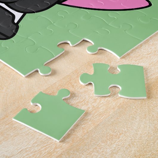 Illustration eines Spinosaurus-Bruce-Lees. Puzzle (Seite)