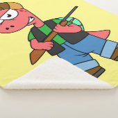 Illustration eines Spinosaurus-Jägers mit Schusswa Sherpadecke (3/4)