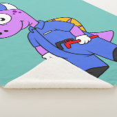 Illustration eines Spinosaurus-Klempners. Sherpadecke (3/4)