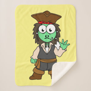 Illustration eines Stegosaurus-Pirates, Jack-Sparr Sherpadecke