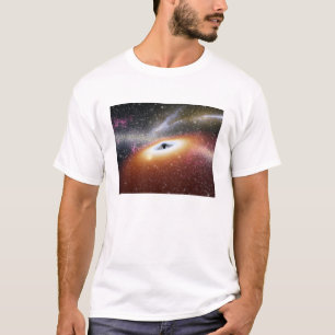 Illustration eines supermassive schwarzen Lochs T-Shirt