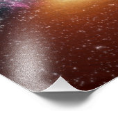 Illustration eines supermassiven schwarzen Lochs Fotodruck (Ecke)