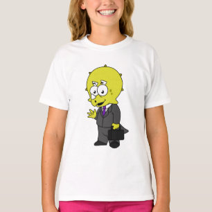 Illustration eines Triceratops Geschäftsmann. T-Shirt