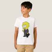 Illustration eines Triceratops Geschäftsmann. T-Shirt (Vorne ganz)