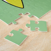 Illustration eines Triceratops mit Backpack. Puzzle (Seite)