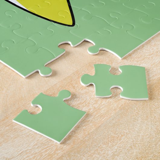 Illustration eines Triceratops mit Backpack. Puzzle (Seite)