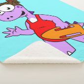 Illustration eines Tyrannosaurus Rex Rettungsschwi Sherpadecke (3/4)