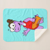 Illustration eines Tyrannosaurus Rex Rettungsschwi Sherpadecke (Vorderseite (Horizontal))