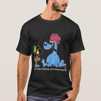 Illustration 'Einfach weiter helfen' mit Dory T-Shirt