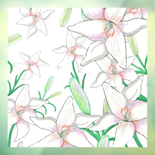 Illustration Fensteraufkleber (Blatt 3)