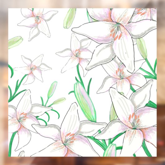 Illustration Fensteraufkleber (Blatt 2)