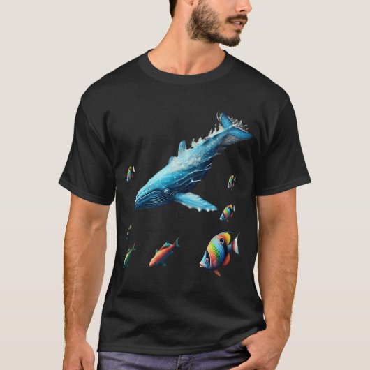 Illustration Fisch Meerforelle T-Shirt (Vorderseite)