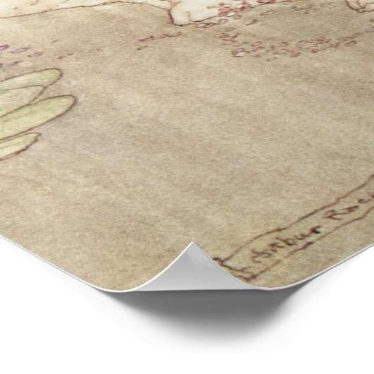 Illustration for a Fairy Tale Poster (Ecke)