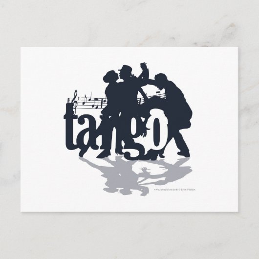 Illustration Freitag: Tango Postkarte (Vorderseite)