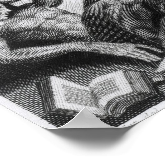 Illustration from 'Frankenstein' Poster (Ecke)