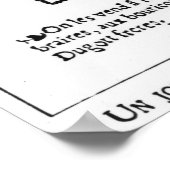 Illustration from 'Pantagruel' Poster (Ecke)