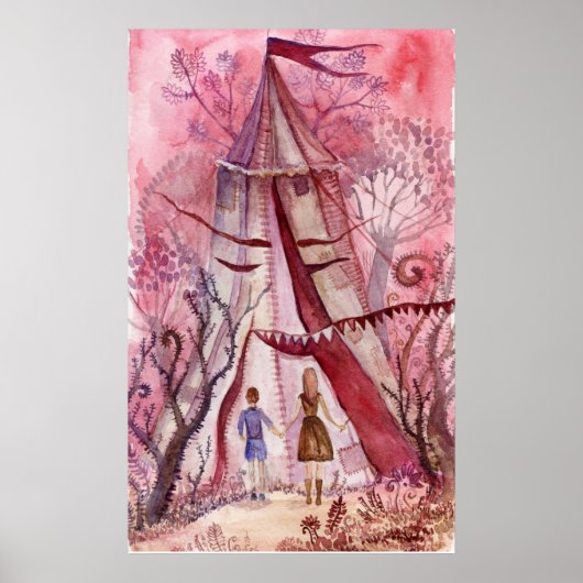 Illustration für das Buch Neil Gaiman Poster (Vorne)