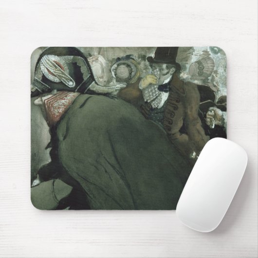 Illustration für die Nase durch Nikolai Gogol Mousepad (Mit Mouse)